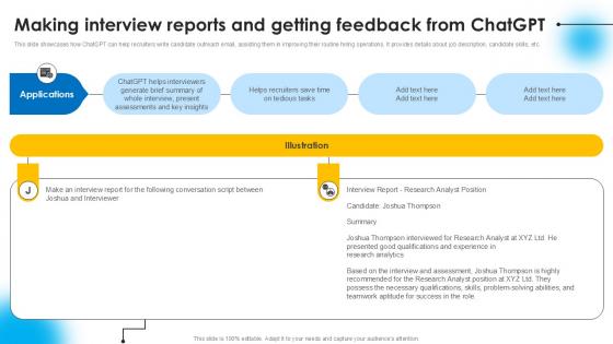Making Interview Reports And AI Powered Recruitment Enhancing Ppt Sample AI SS V Making Interview Reports And AI Powered Recruitment Enhancing Ppt Sample AI SS V