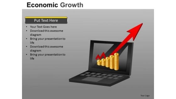 Making Money On Internet PowerPoint Templates