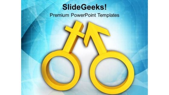 Male And Female Symbols PowerPoint Templates Ppt Backgrounds For Slides 0713 Male And Female Symbols PowerPoint Templates Ppt Backgrounds For Slides 0713
