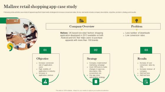 Mallzee Retail Shopping App Case Study Online Customer Acquisition Portrait Pdf