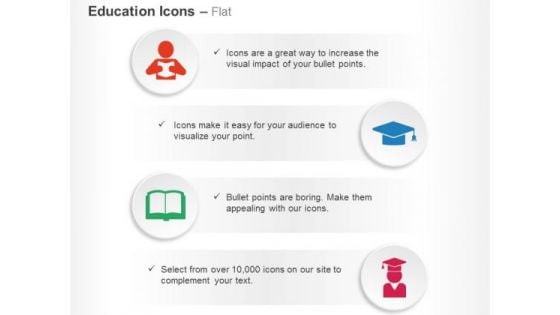 Man Book Graduation Cap Graduate Ppt Slides Graphics Man Book Graduation Cap Graduate Ppt Slides Graphics