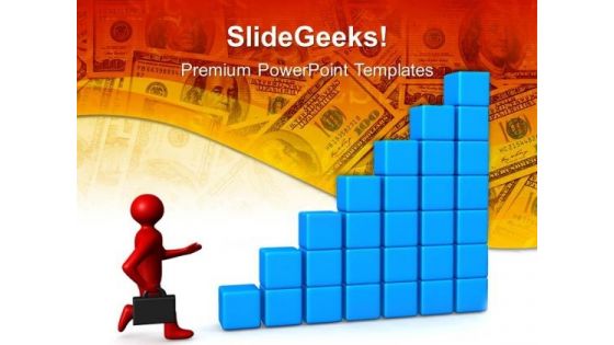 Man Run Towards Profit Finance PowerPoint Templates And PowerPoint Themes 0512 Man Run Towards Profit Finance PowerPoint Templates And PowerPoint Themes 0512