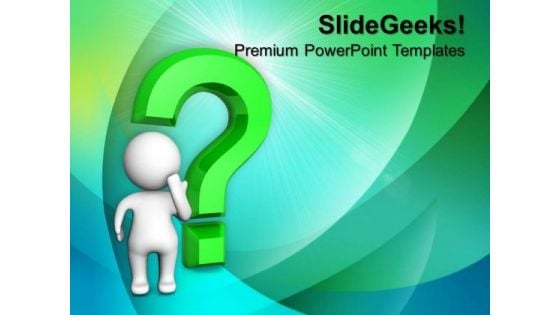 Man With Question Symbol PowerPoint Templates And PowerPoint Themes 0912 Man With Question Symbol PowerPoint Templates And PowerPoint Themes 0912