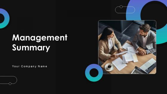 Management Summary Powerpoint Presentation Slides Management Summary Powerpoint Presentation Slides
