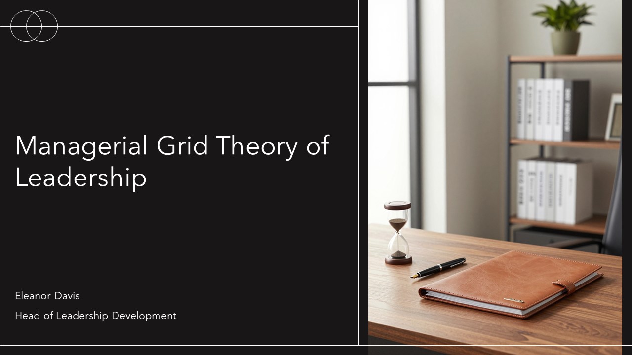 Managerial Grid Theory Of Leadership PPT Designs VM