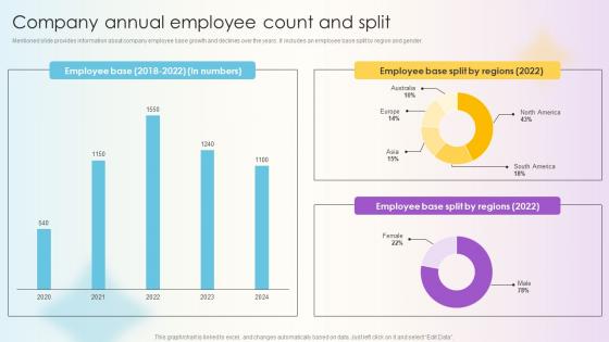 Managing Technical And Non Company Annual Employee Count And Split