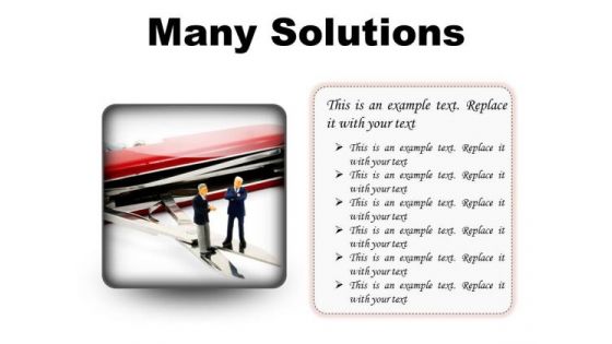 Many Solutions Business PowerPoint Presentation Slides S