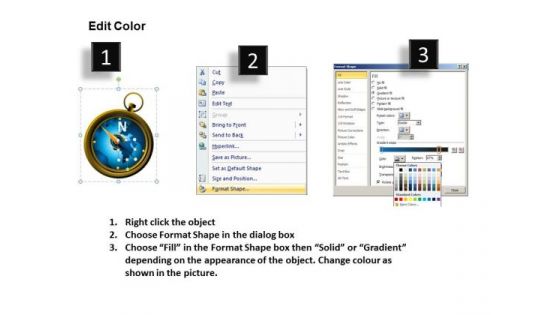 Map Compass PowerPoint Slides And Ppt Diagram Templates