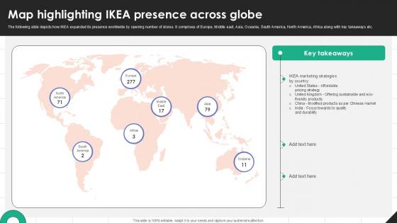 Map Highlighting IKEA Presence Across IKEAs Successful Market Expansion PPT Presentation Strategy SS V Map Highlighting IKEA Presence Across IKEAs Successful Market Expansion PPT Presentation Strategy SS V