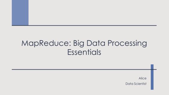 Mapreduce Big Data Processing Essentials PPT Sample AT