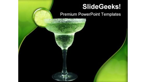 Margarita Food PowerPoint Themes And PowerPoint Slides 0411