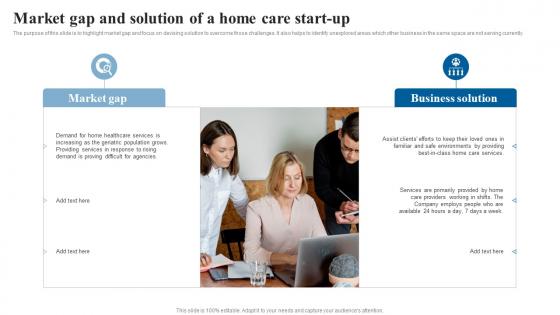 Market Gap And Solution Of A Home Care Elderly Care Business Plan Go To Market Strategy Information Pdf