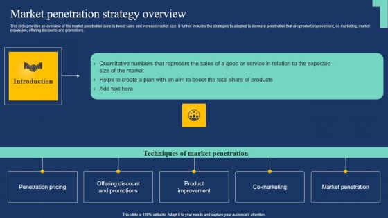 Market Penetration Strategy Overview Market Expansion Tactic Microsoft Pdf