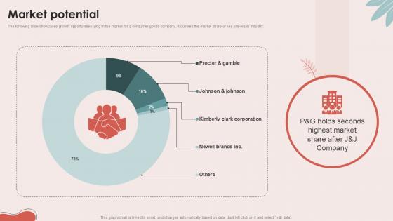 Market Potential Personal Care Company Investor Ppt Slides