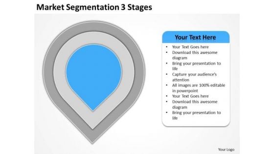 Market Segmentation 3 Stages Ppt Business Plans PowerPoint Templates