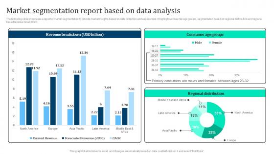 Market Segmentation Report Based Marketing Intelligence Guide Data Gathering Diagrams Pdf