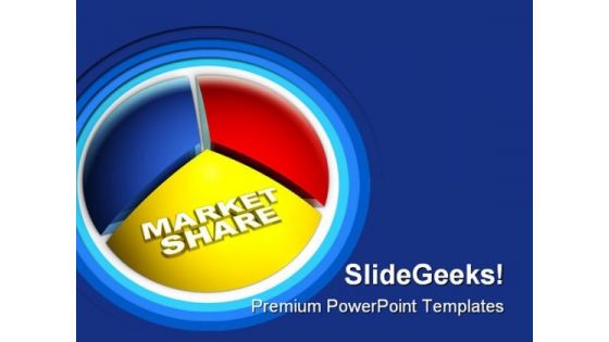 Market Share Business PowerPoint Themes And PowerPoint Slides 0511