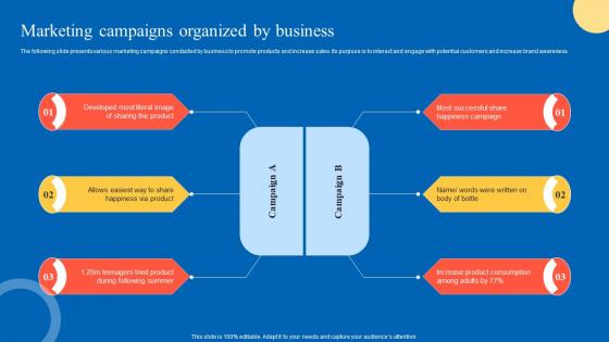 Marketing Campaigns Organized Strategic Guide For Marketing Program Mockup Pdf