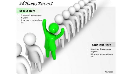Marketing Concepts 3d Leader With Hands Raised Characters Marketing Concepts 3d Leader With Hands Raised Characters