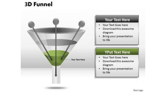 Marketing Diagram 3 Way Business Funnel Diagram Strategic Management