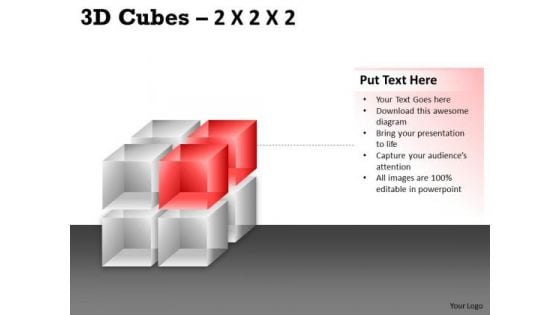 Marketing Diagram 3d Cubes 2x2x2 Consulting Diagram Marketing Diagram 3d Cubes 2x2x2 Consulting Diagram