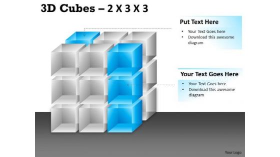 Marketing Diagram 3d Cubes 2x3x3 Consulting Diagram Marketing Diagram 3d Cubes 2x3x3 Consulting Diagram