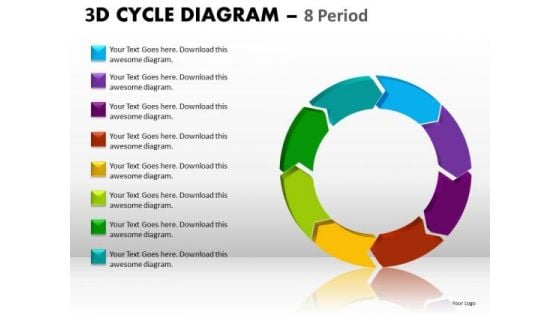 Marketing Diagram 3d Cycle Diagram Consulting Diagram