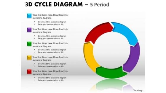 Marketing Diagram 3d Cycle Diagram Strategy Diagram