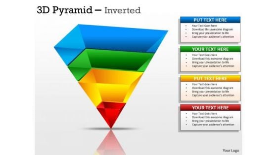 Marketing Diagram 3d Pyramid Inverted Design Mba Models And Frameworks