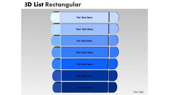 Marketing Diagram 3d Rectangular Sheet For Business Success Strategy Diagram