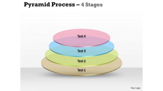 Marketing Diagram 4 Staged Circular Process Design Consulting Diagram