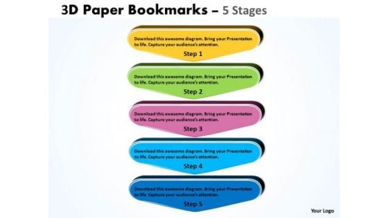 Marketing Diagram 5 Stages Bookmarks Diagram Business Cycle Diagram