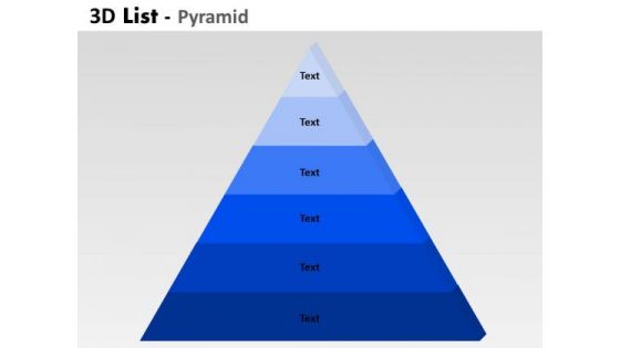 Marketing Diagram 6 Staged Business Triangle Consulting Diagram