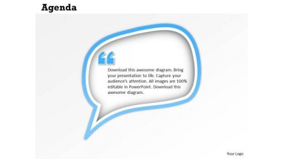 Marketing Diagram Bubble Quote With Agenda Consulting Diagram Marketing Diagram Bubble Quote With Agenda Consulting Diagram