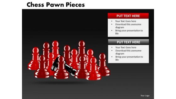 Marketing Diagram Chess Pawn Pieces Business Cycle Diagram