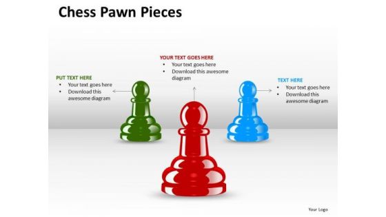 Marketing Diagram Chess Pawn Pieces Sales Diagram