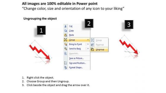 Marketing Diagram Financial Crisis Icons Strategy Diagram