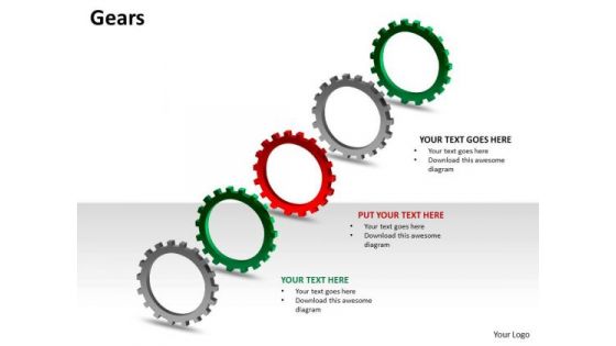 Marketing Diagram Gears Business Finance Strategy Development