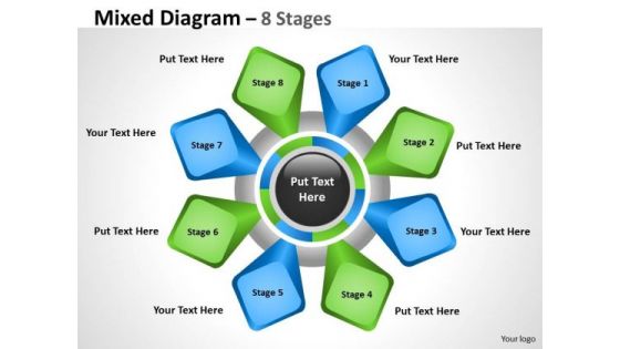 Marketing Diagram Mixed Diagram With 8 Stages For Business Consulting Diagram Marketing Diagram Mixed Diagram With 8 Stages For Business Consulting Diagram