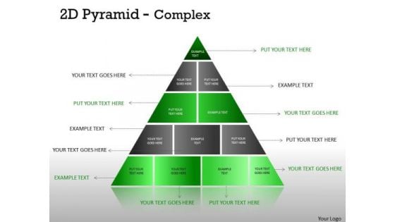 Marketing Diagram Multistaged 2d Pyramid Design Strategy Diagram