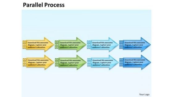 Marketing Diagram Parallel Process Strategy Diagram