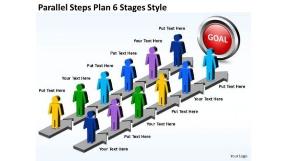 Marketing Diagram Parallel Steps Plan 6 Stages Style Business Diagram Marketing Diagram Parallel Steps Plan 6 Stages Style Business Diagram