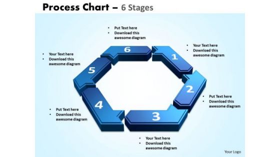 Marketing Diagram Process Chart 6 Stages Consulting Diagram