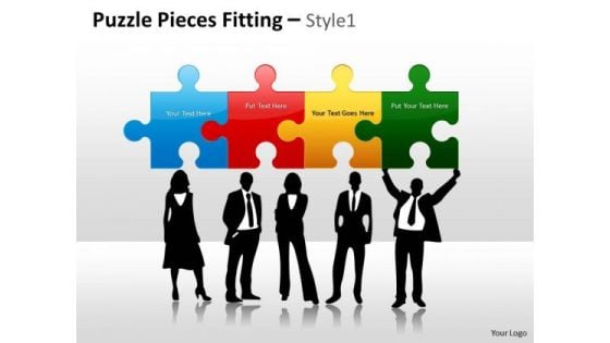 Marketing Diagram Puzzle Pieces Fitting Style 1 Mba Models And Frameworks