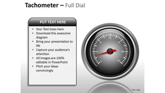 Marketing Diagram Tachometer Full Dial Business Framework Model