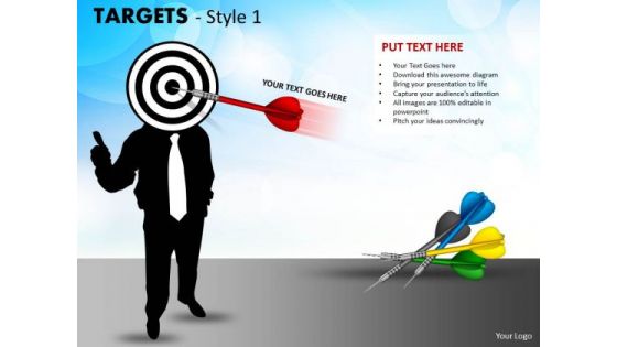 Marketing Diagram Targets Style 1 Consulting Diagram