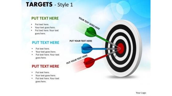 Marketing Diagram Targets Style 1 Strategy Diagram