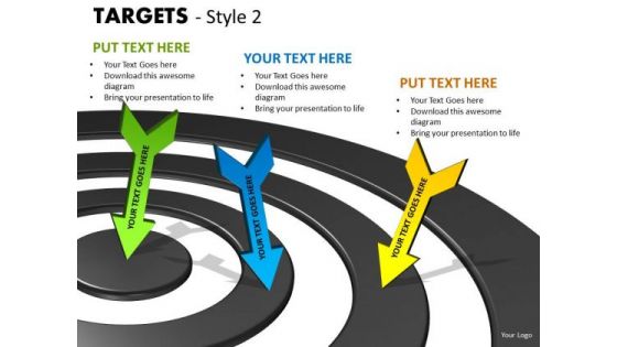 Marketing Diagram Targets Style 2 Consulting Diagram