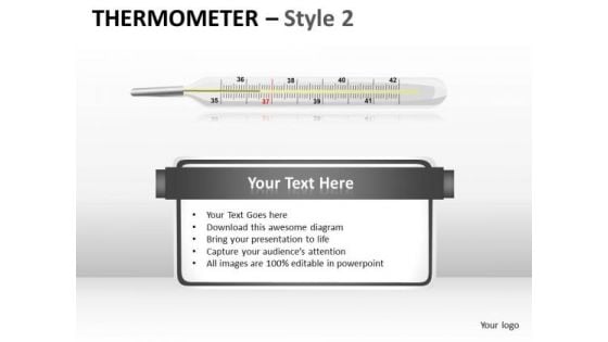 Marketing Diagram Thermometer Style 2 Consulting Diagram