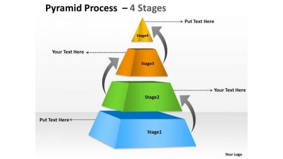 Marketing Diagram Unidirectional Triangle With Arrows Consulting Diagram